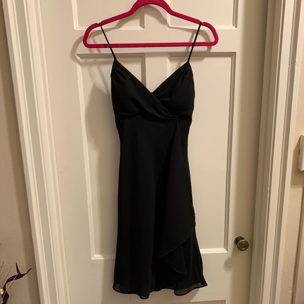 Black cocktail dress